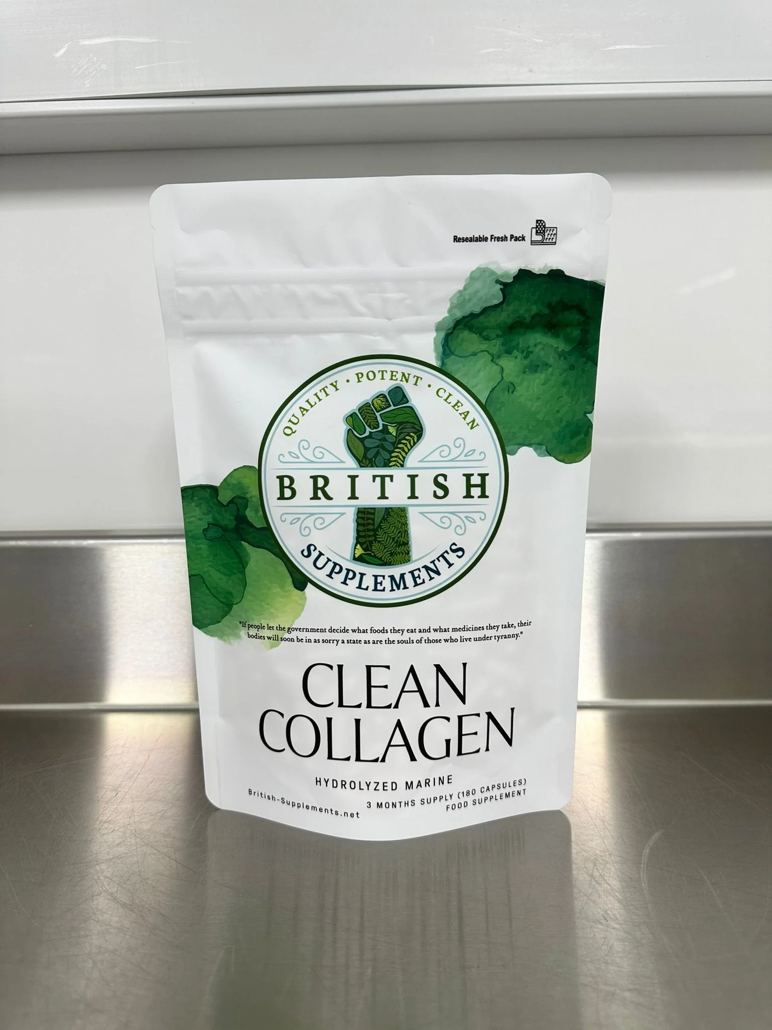 Clean Genuine Hydrolyzed Marine Collagen, Low DA 1,000-2,000 - Image 4