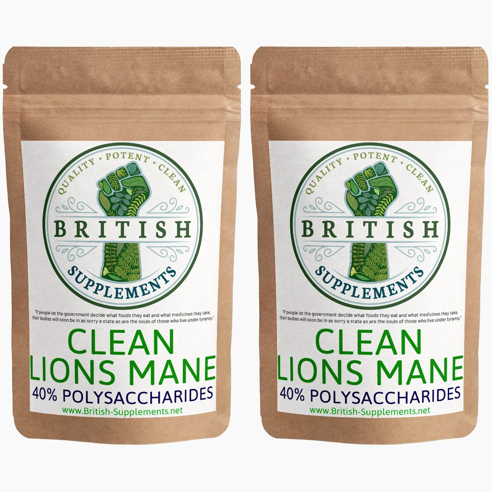 Clean Genuine Lions Mane Extract + Uptake Blend - Image 6
