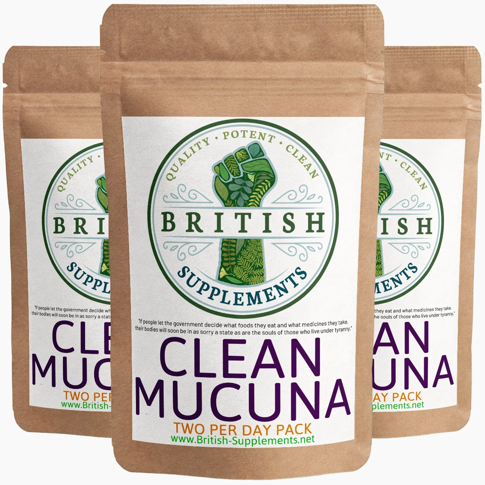 Clean Mucuna (2 capsules per day)
