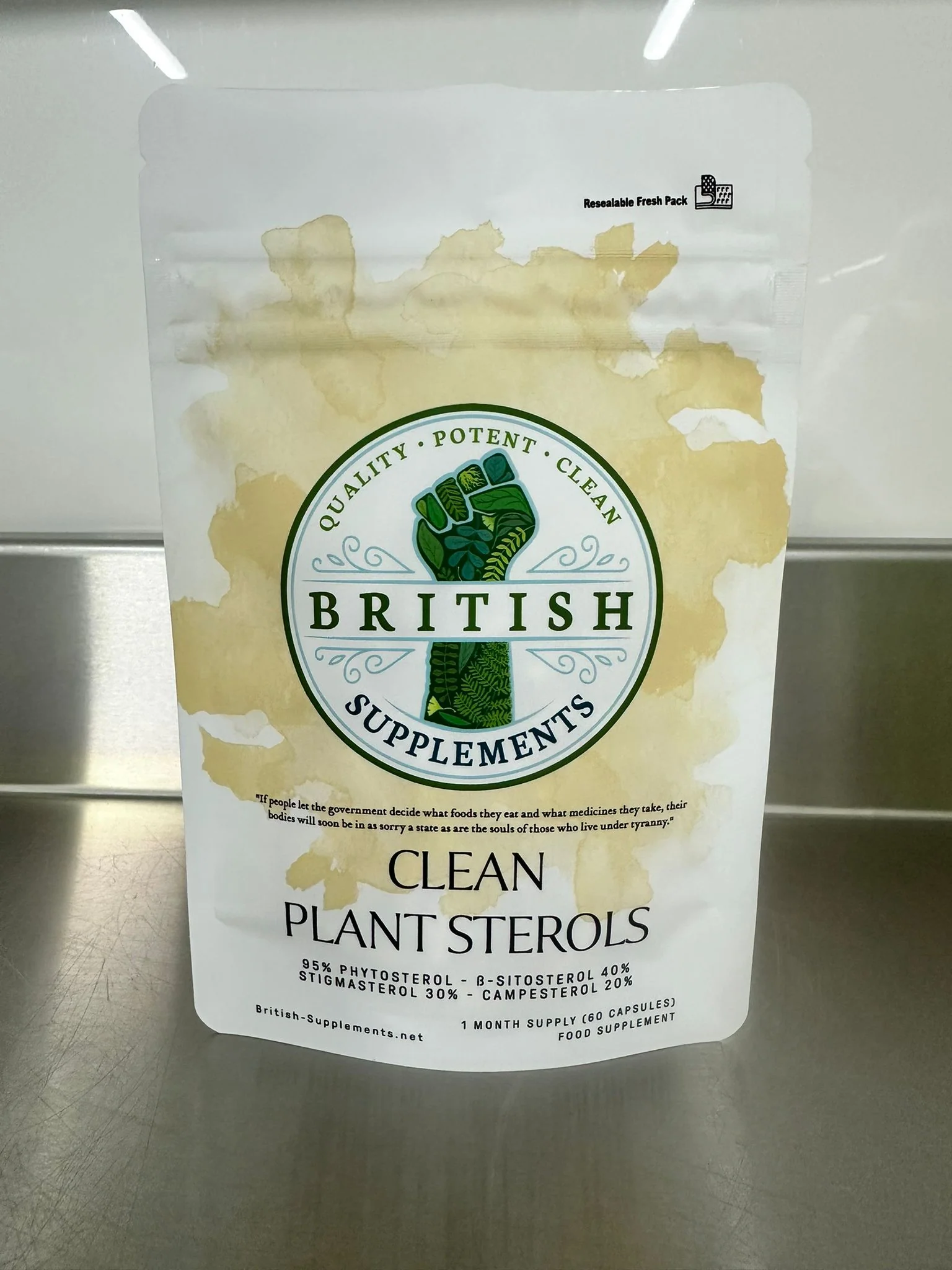 Clean plant sterols 95% Phytosterol - Image 2