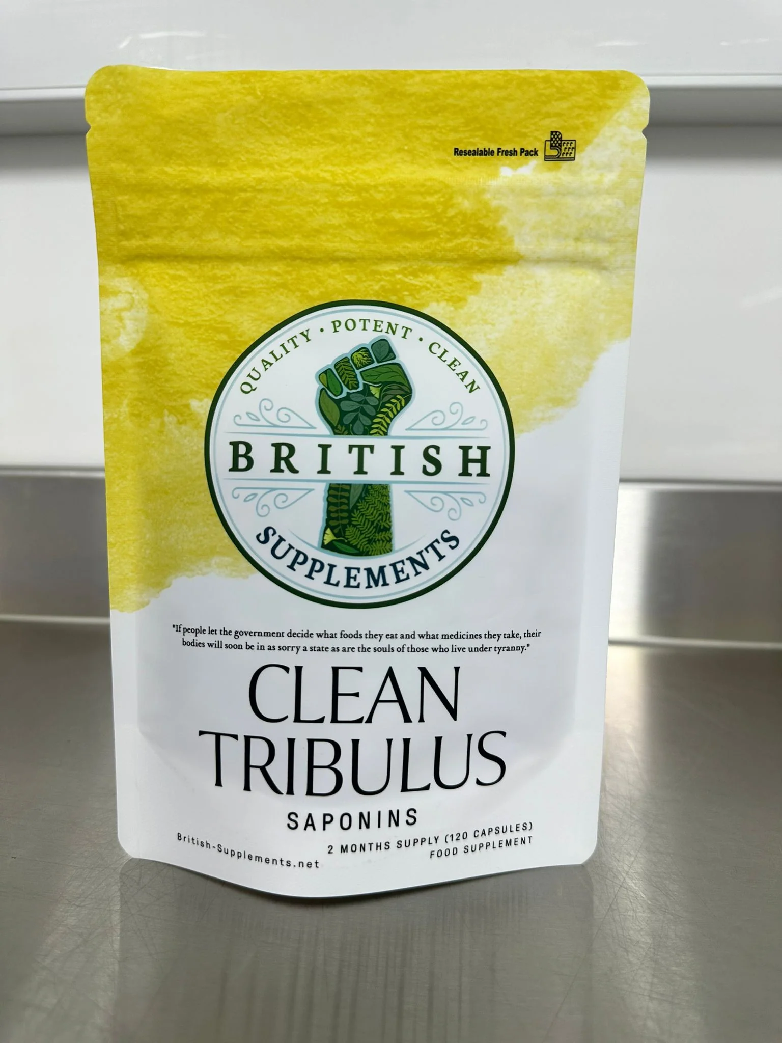 Clean Genuine Tribulus Extract 11,480mg (1,033mg Saponins) - Image 3