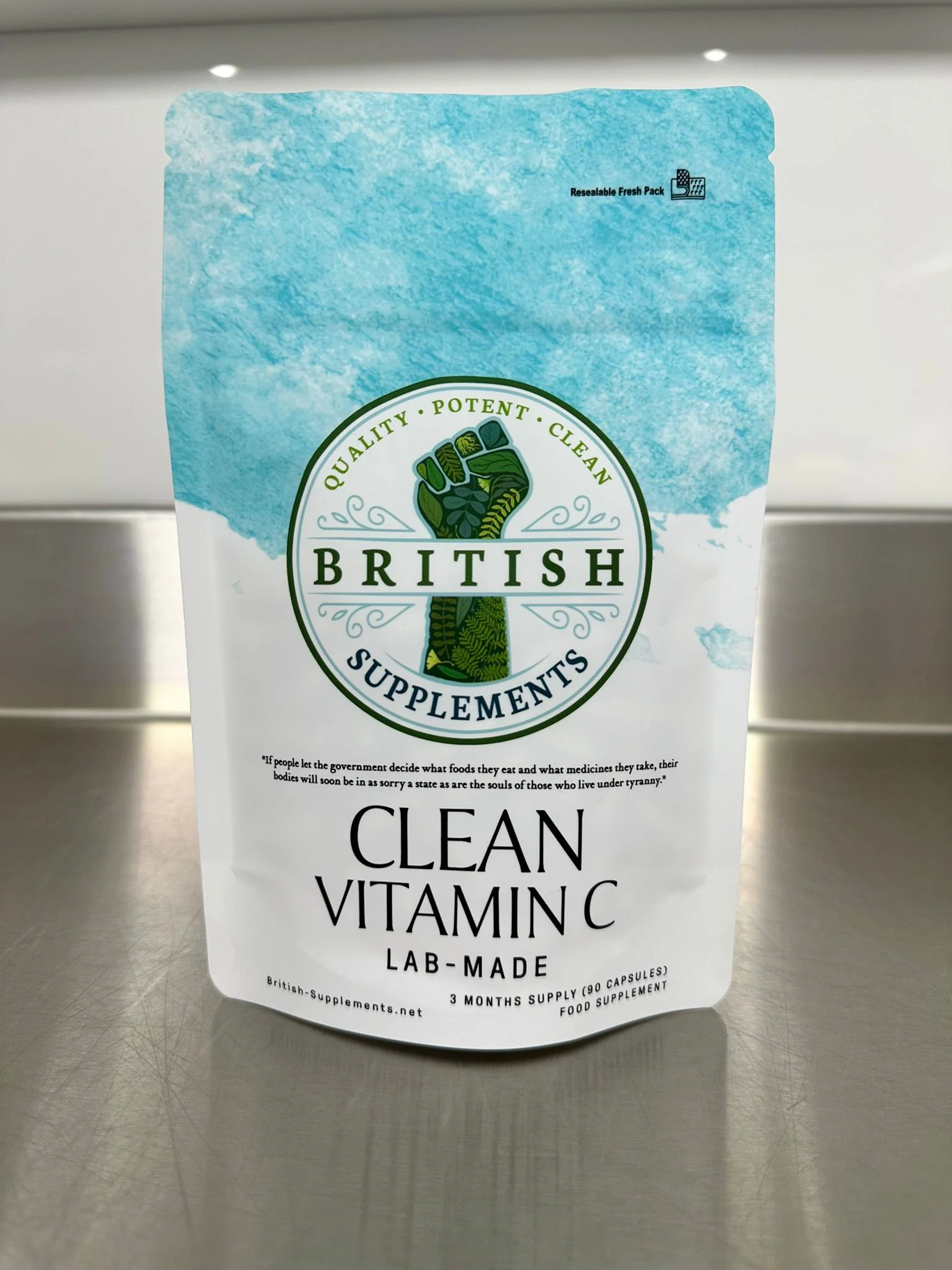 Clean Vitamin C (859mg) lab-made version - Image 4