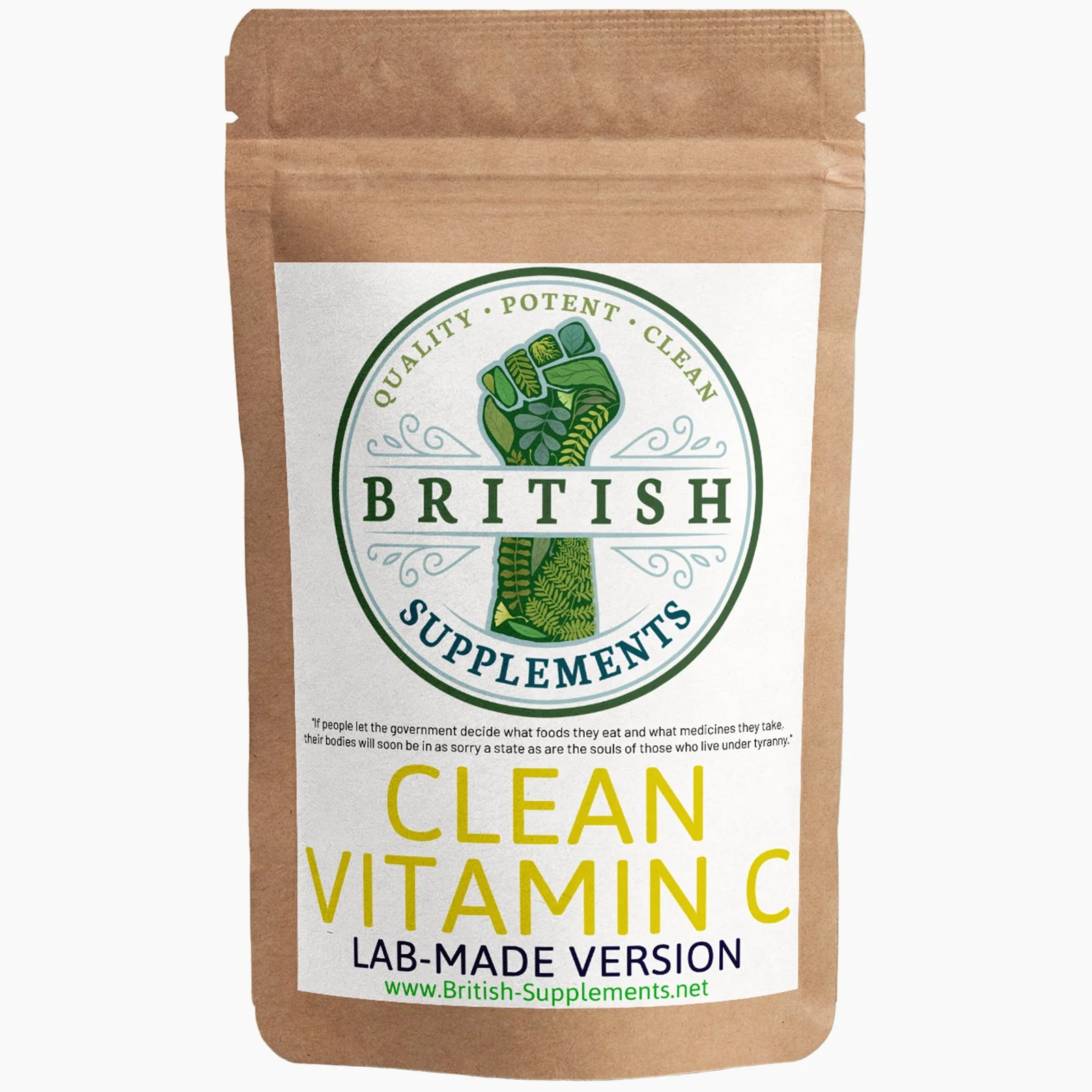Clean Vitamin C (859mg) lab-made version - Image 7