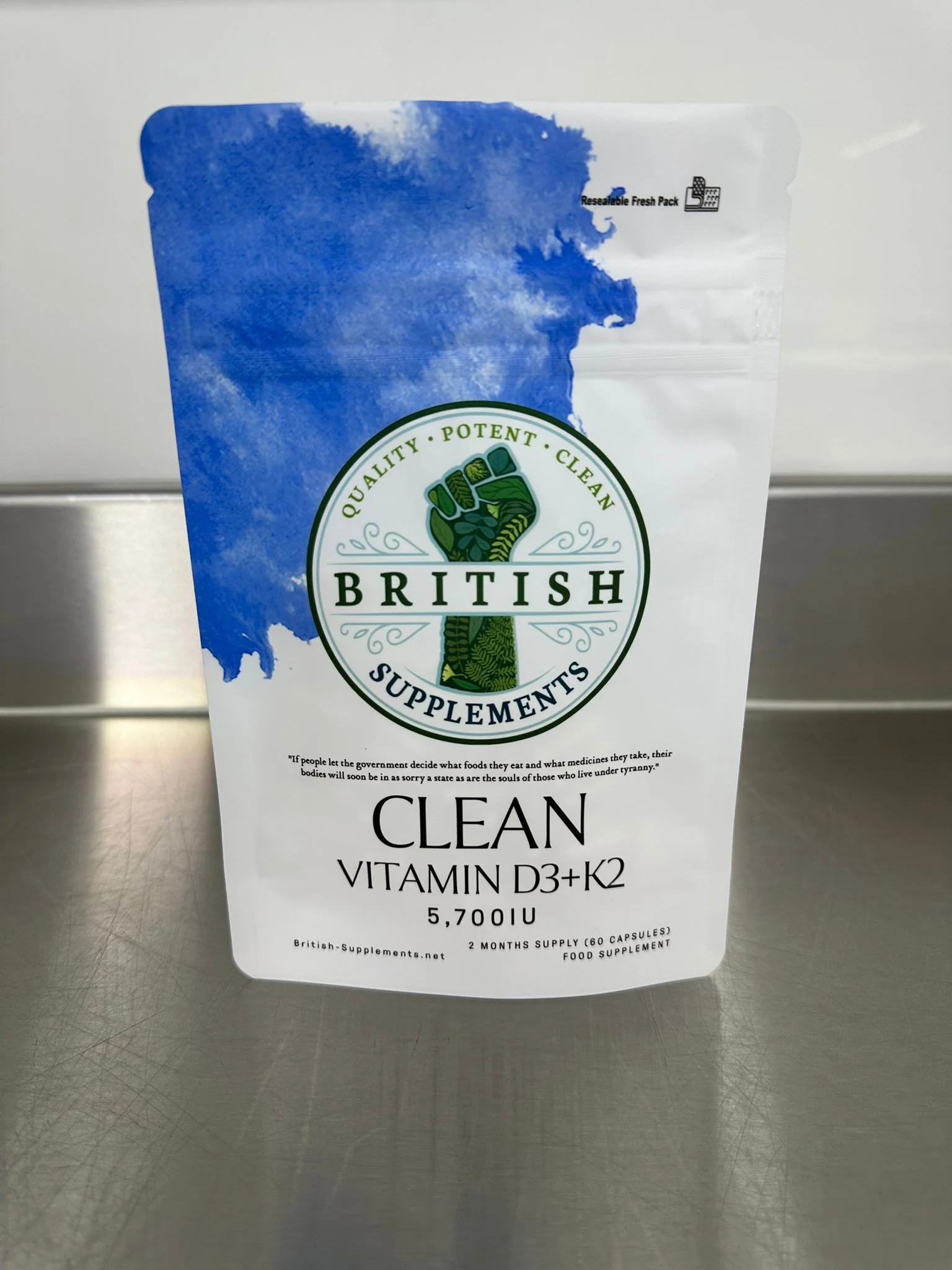Clean Vitamin D+K (5,700IU) - Image 3