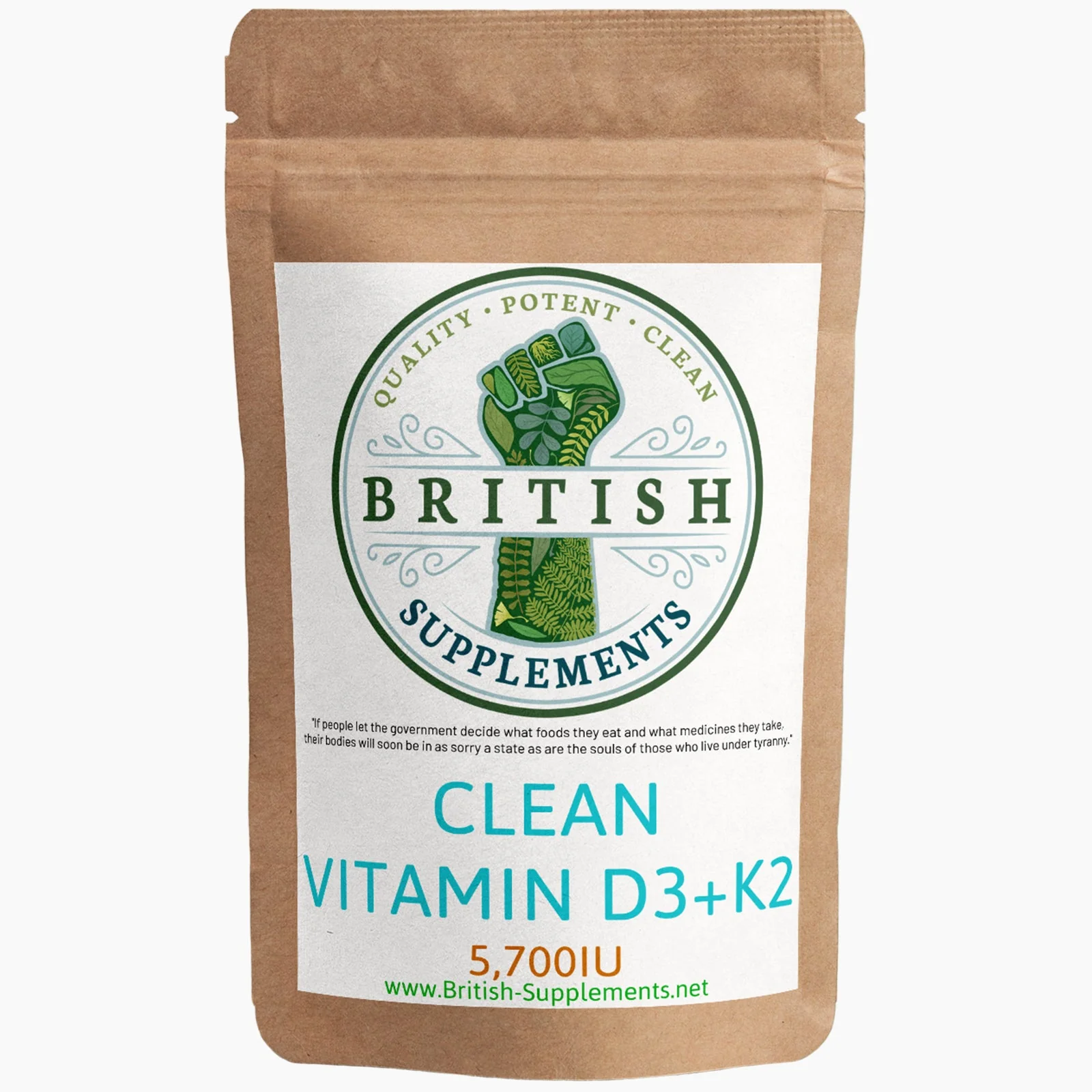 Clean Vitamin D+K (5,700IU) - Image 7