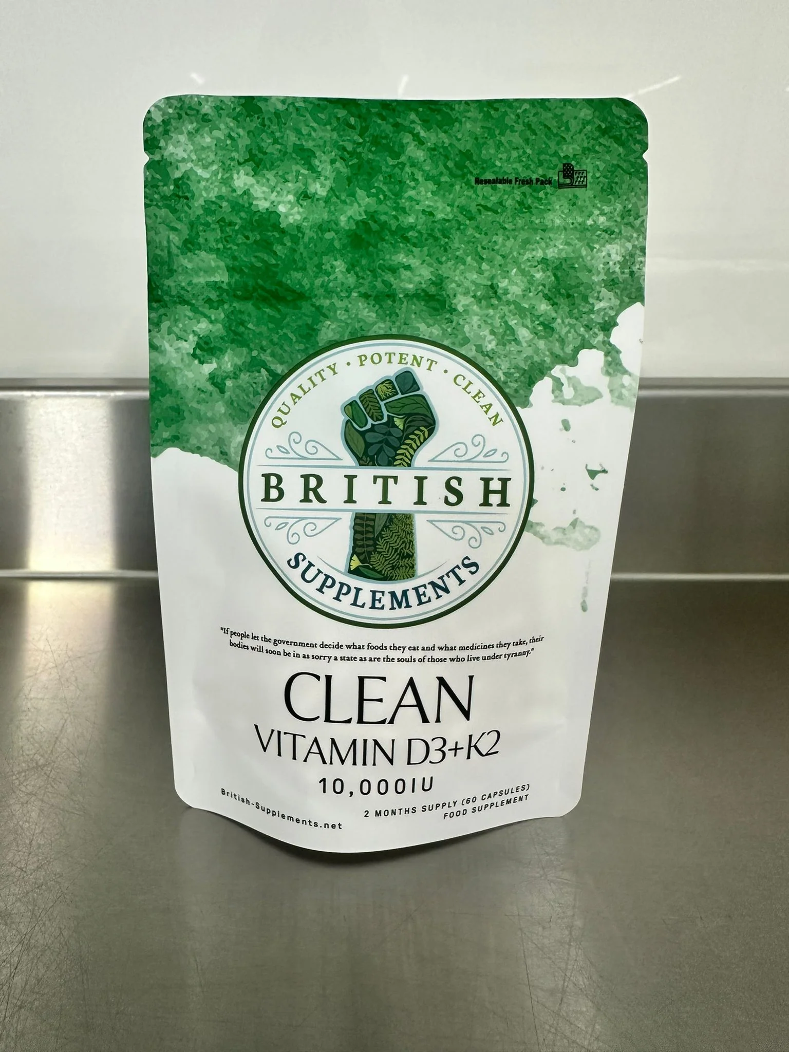 Clean Genuine Vitamin D3+K2 - Image 3