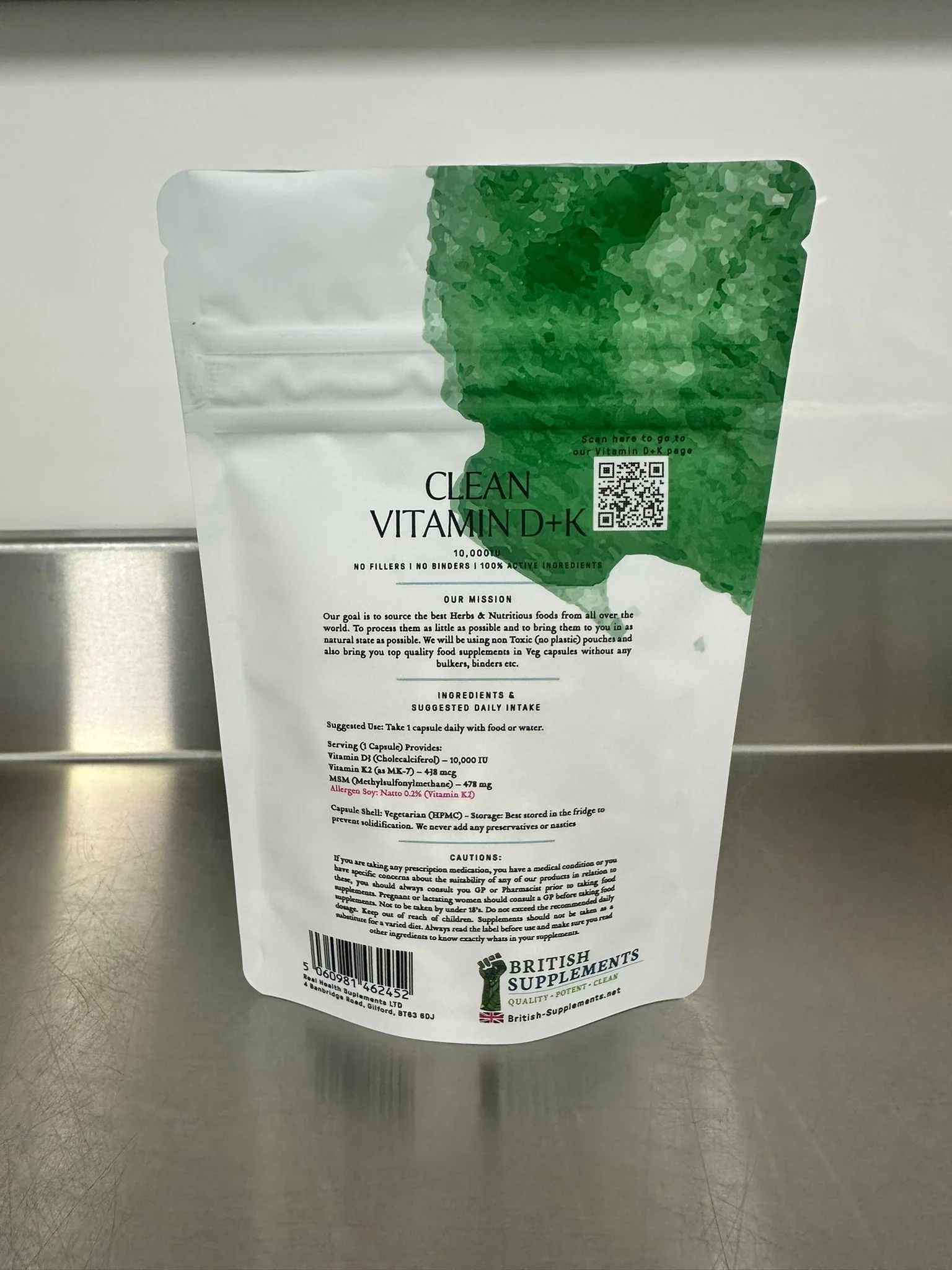 Clean Genuine Vitamin D3+K2 - Image 5