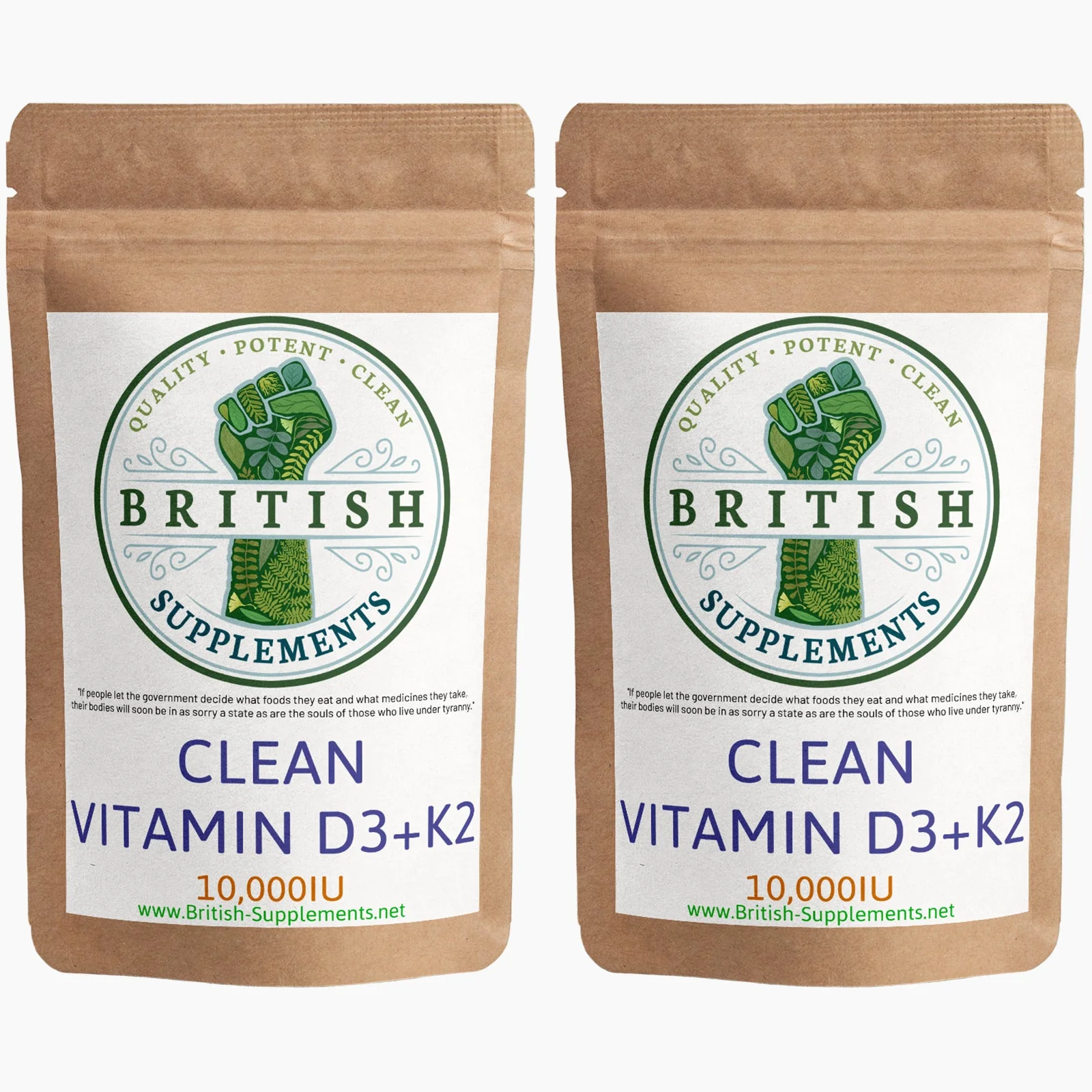 Clean Genuine Vitamin D3+K2 - Image 6