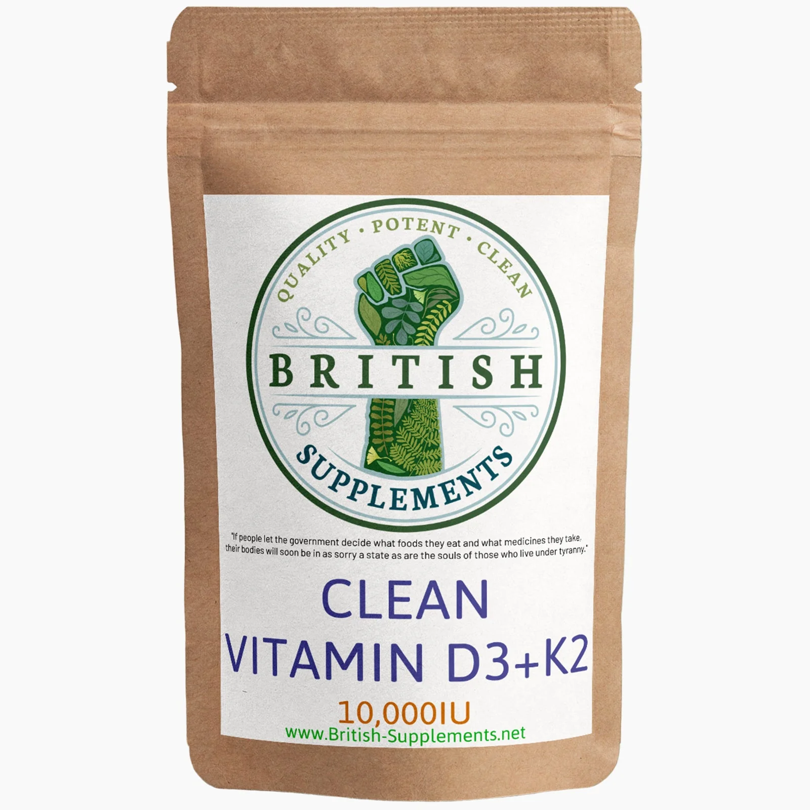 Clean Genuine Vitamin D3+K2 - Image 7