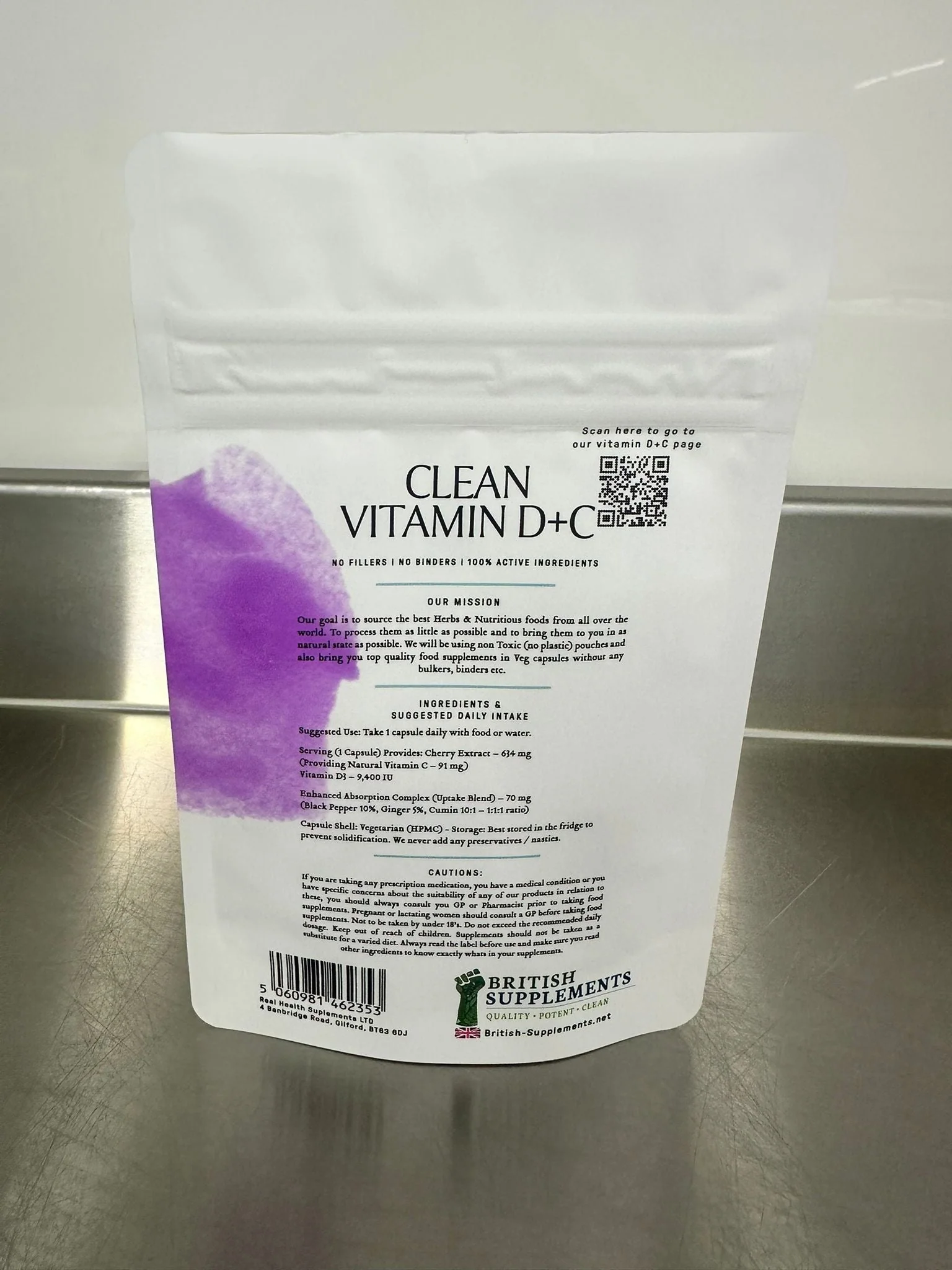 Clean Vitamin D3 + Natural Vitamin C - Image 5
