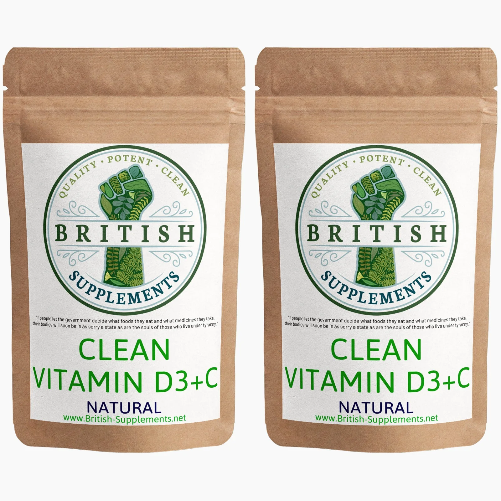 Clean Vitamin D3 + Natural Vitamin C - Image 6