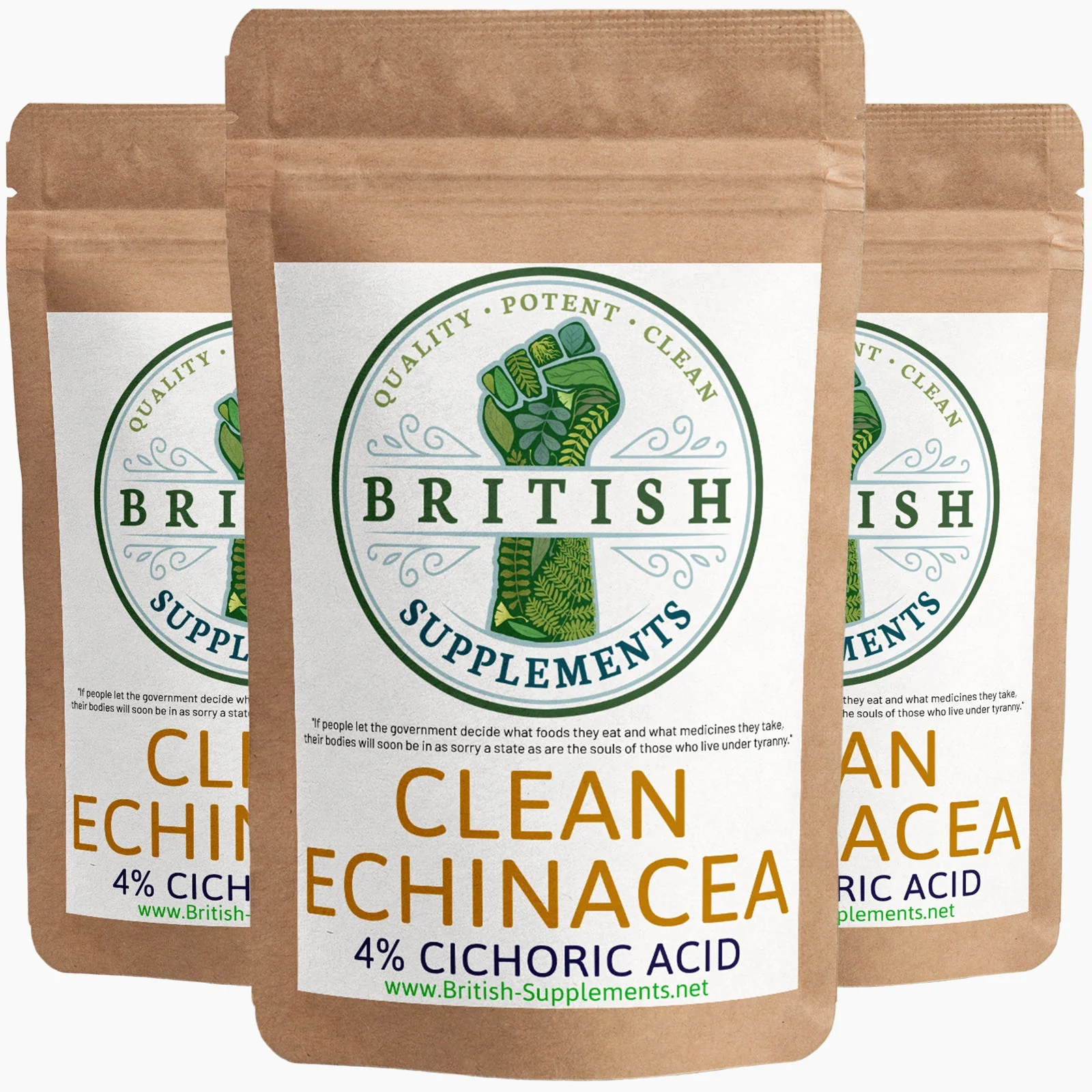 Clean Genuine Echinacea Extract + Uptake Blend