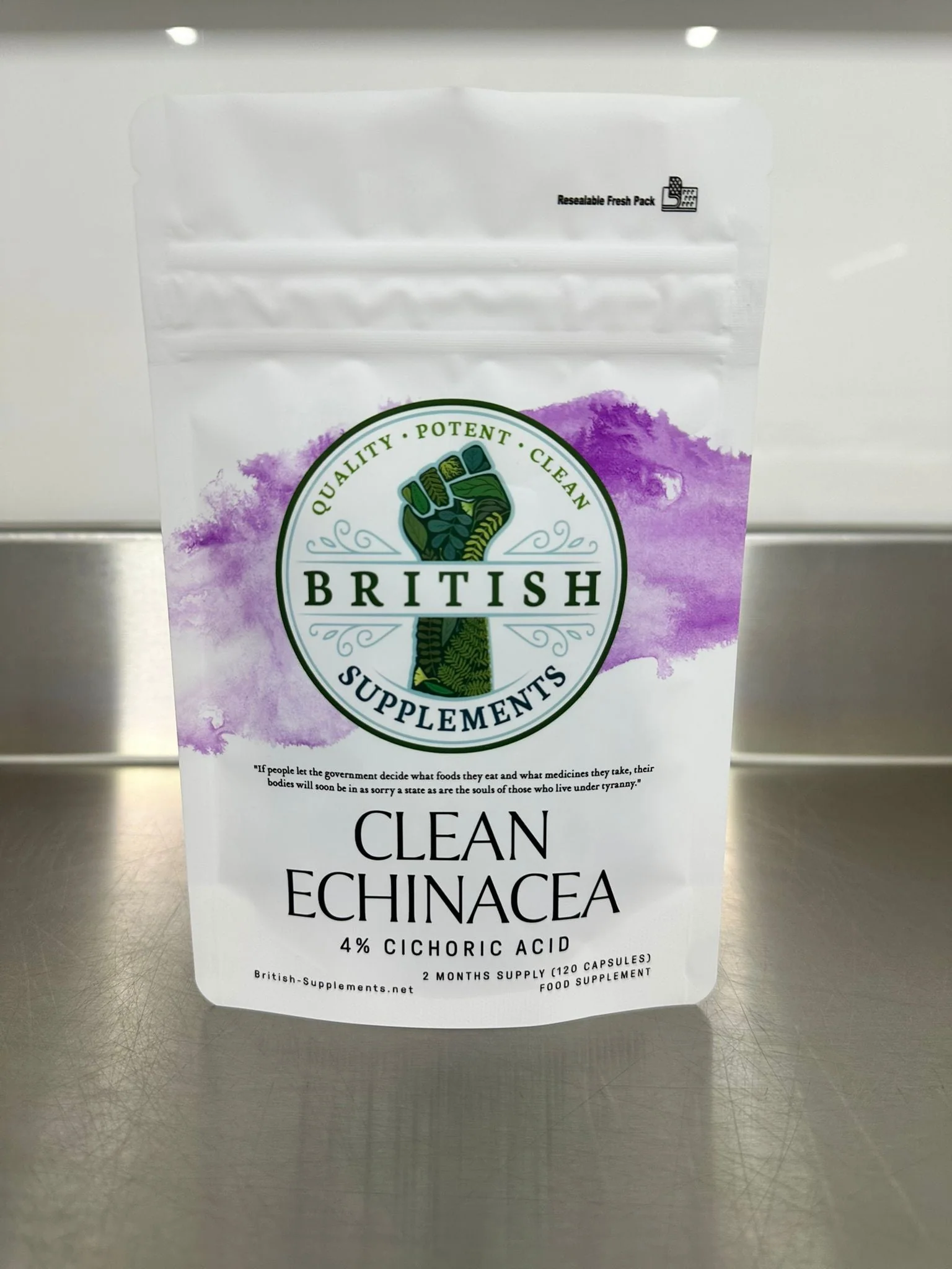 Clean Genuine Echinacea Extract + Uptake Blend - Image 2