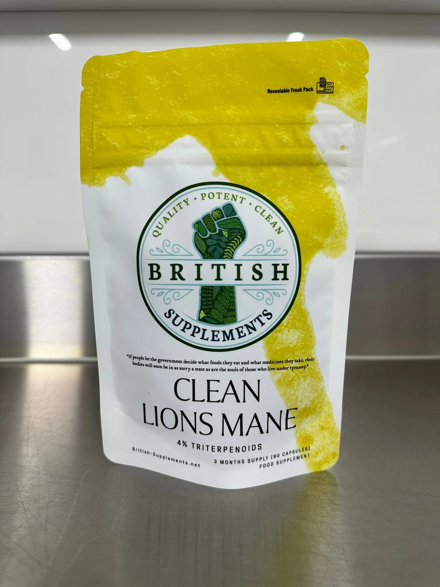 Lions Mane Extract Triterpenoids Version + Uptake Blend - Image 4