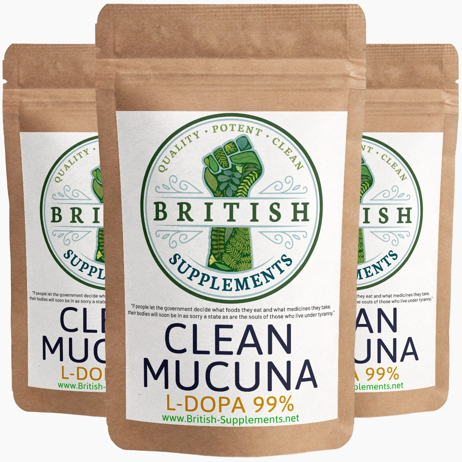 Mucuna Extract (99% L-Dopa) + Uptake Blend
