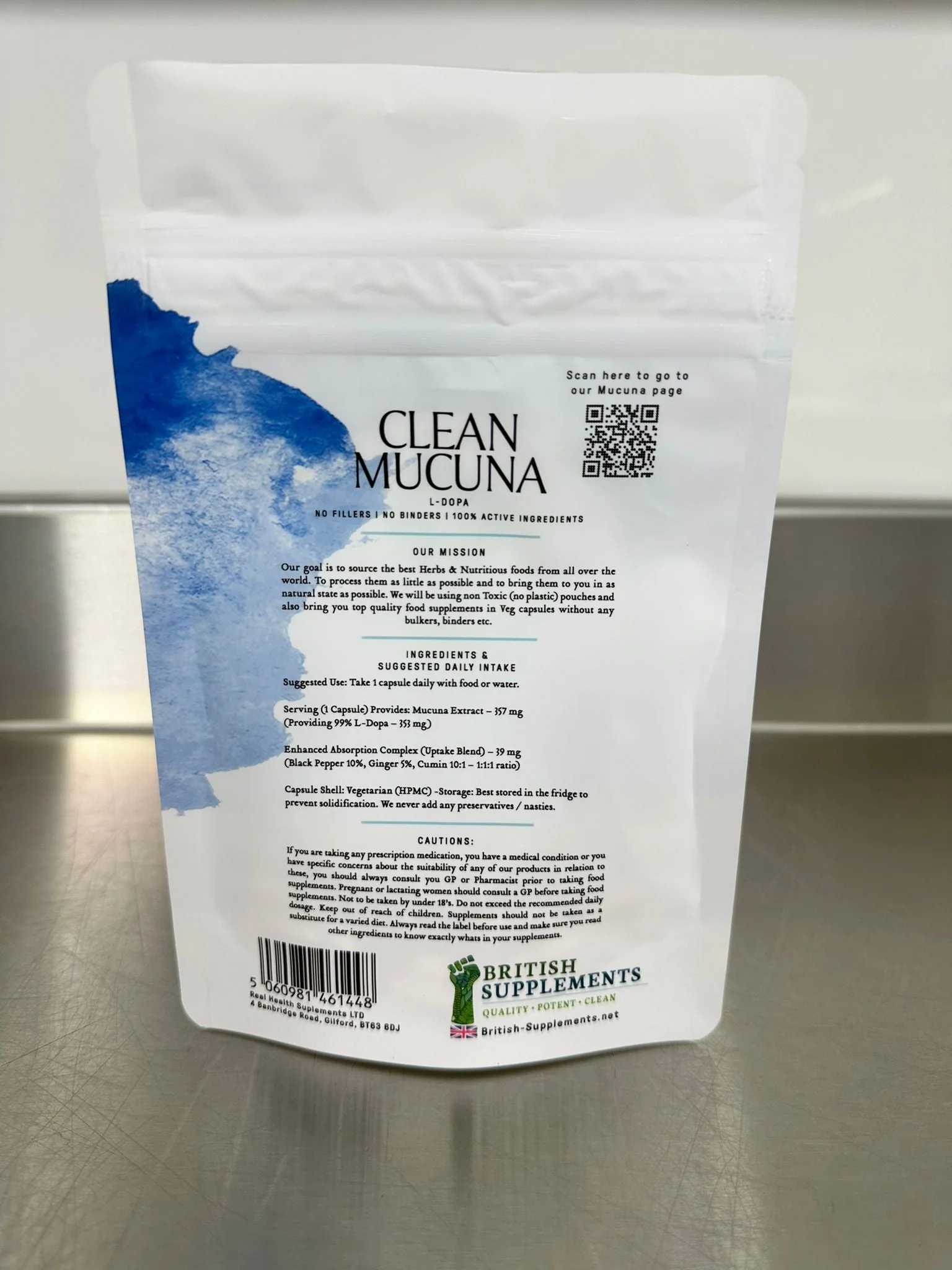 Mucuna Extract (99% L-Dopa) + Uptake Blend - Image 5