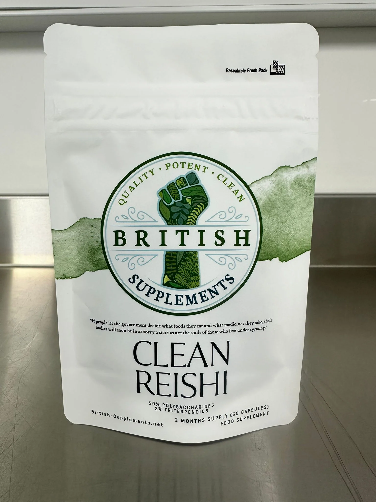 Reishi Extract Polysaccharides 50%, Triterpenoids 2% Clean Genuine Potent - Image 4