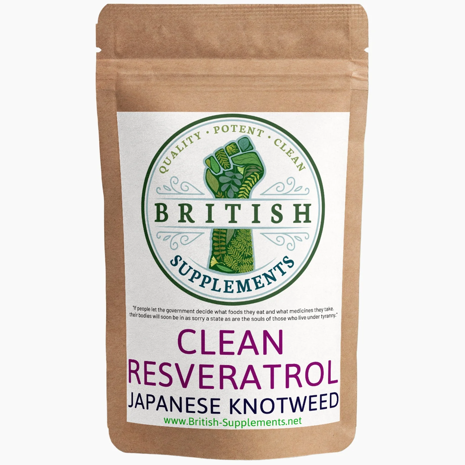 Clean Genuine Trans Resveratrol 340.8mg + 38.6mg uptake blend - Image 6