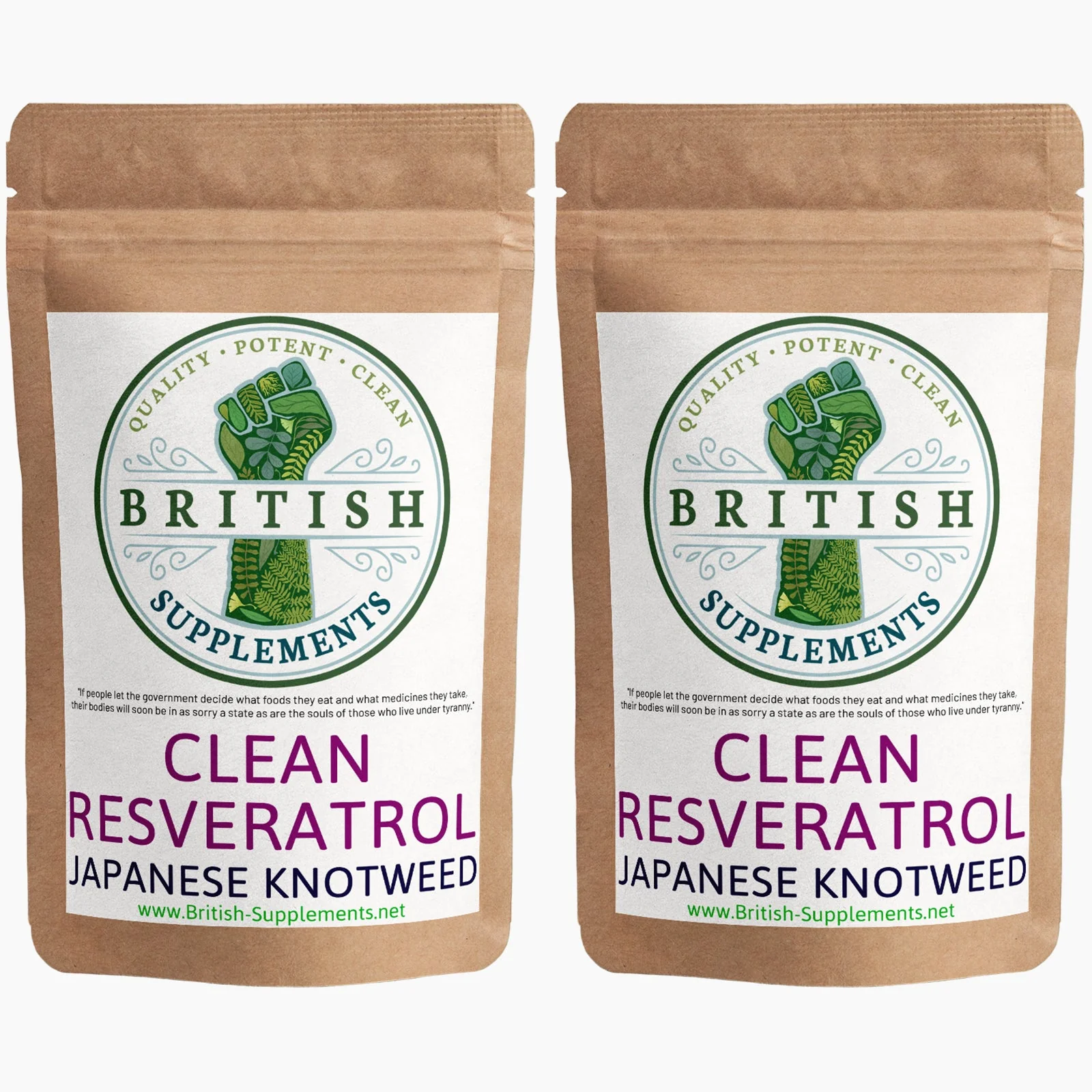 Clean Genuine Trans Resveratrol 340.8mg + 38.6mg uptake blend - Image 9