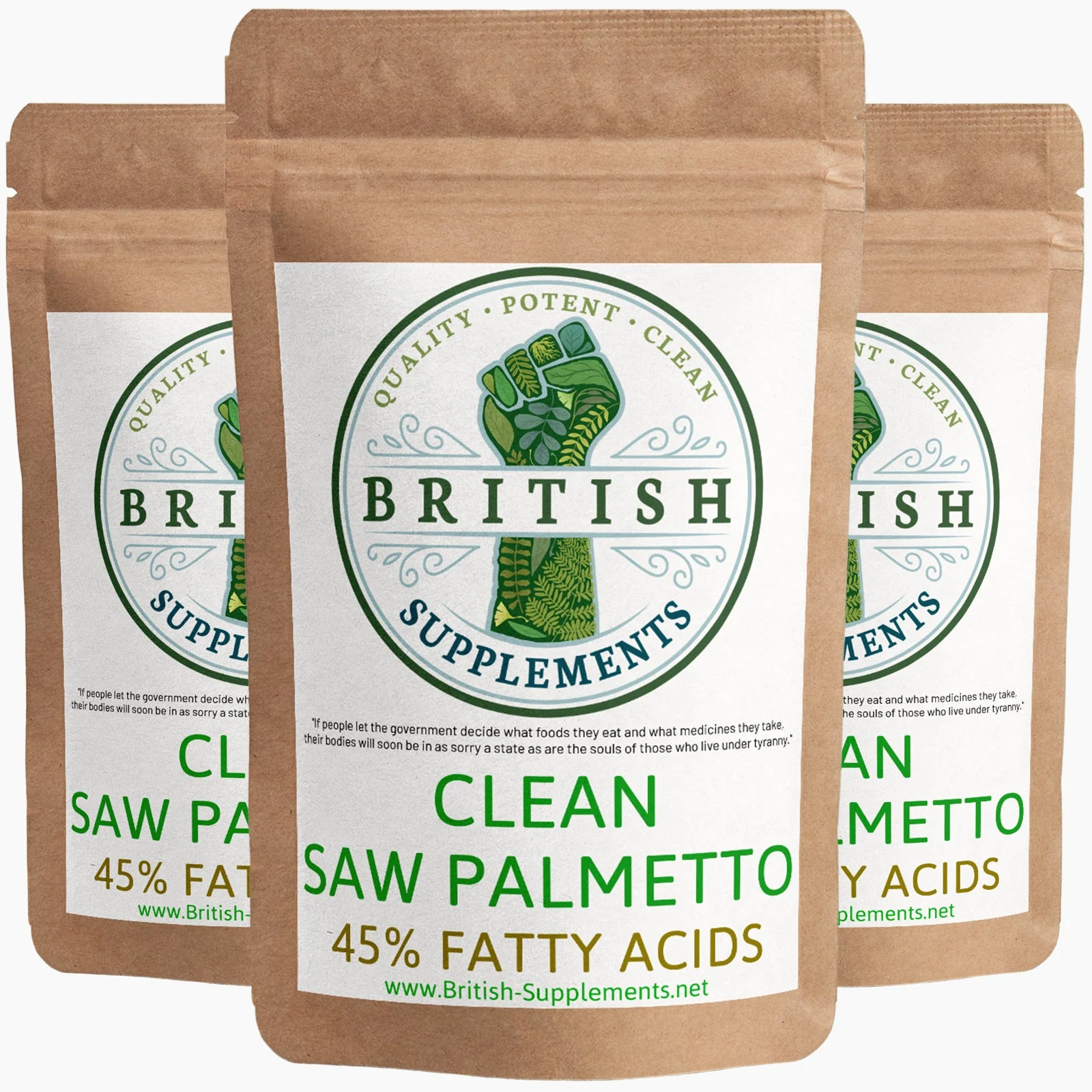 Clean Saw Palmetto Extract + Uptake Blend