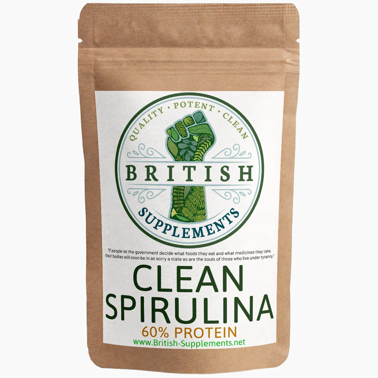 Clean Spirulina 671.4mg (60% Protein) + Uptake Blend - Image 7